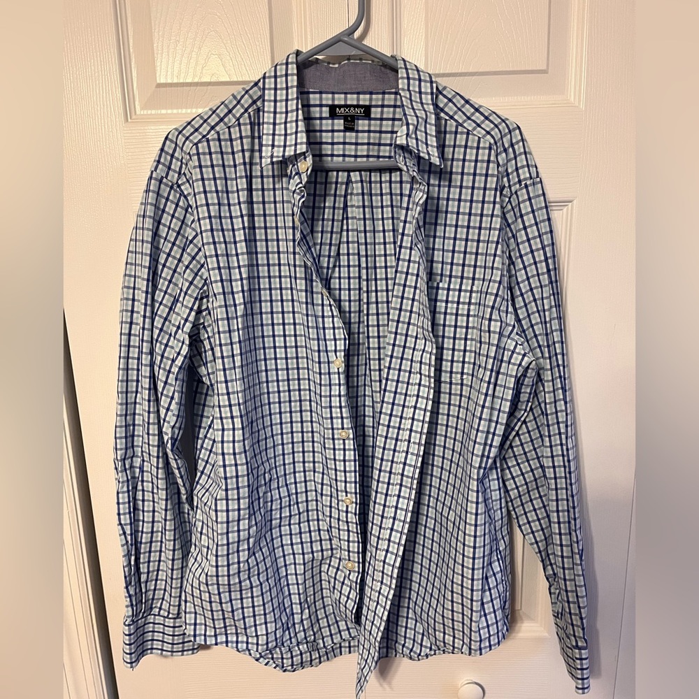 Mens Mix&NY Button Down Shirt